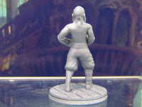 
              Human Pirate Crewman Canon Baller Mini Miniature Figure 3D Printed Model 28/32mm
            