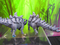 
              Gravespine Stegosauras Dinsosaur Pair Mini Miniature Figure 3D Printed Model
            