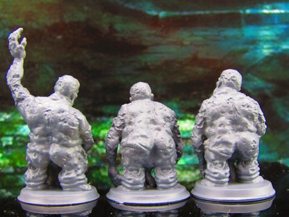 3pc Mane Manes Chaotic Abyss Demon Monster Set Mini Miniature Model Character