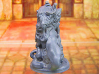 
              Transforming Yochlol Demon Monster Mini Miniature Figure 3D Printed Model
            