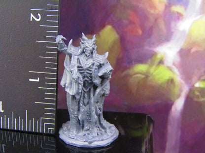 Draconian Necromancer w/ Undead Zombie Mini Miniature Model Character Figure