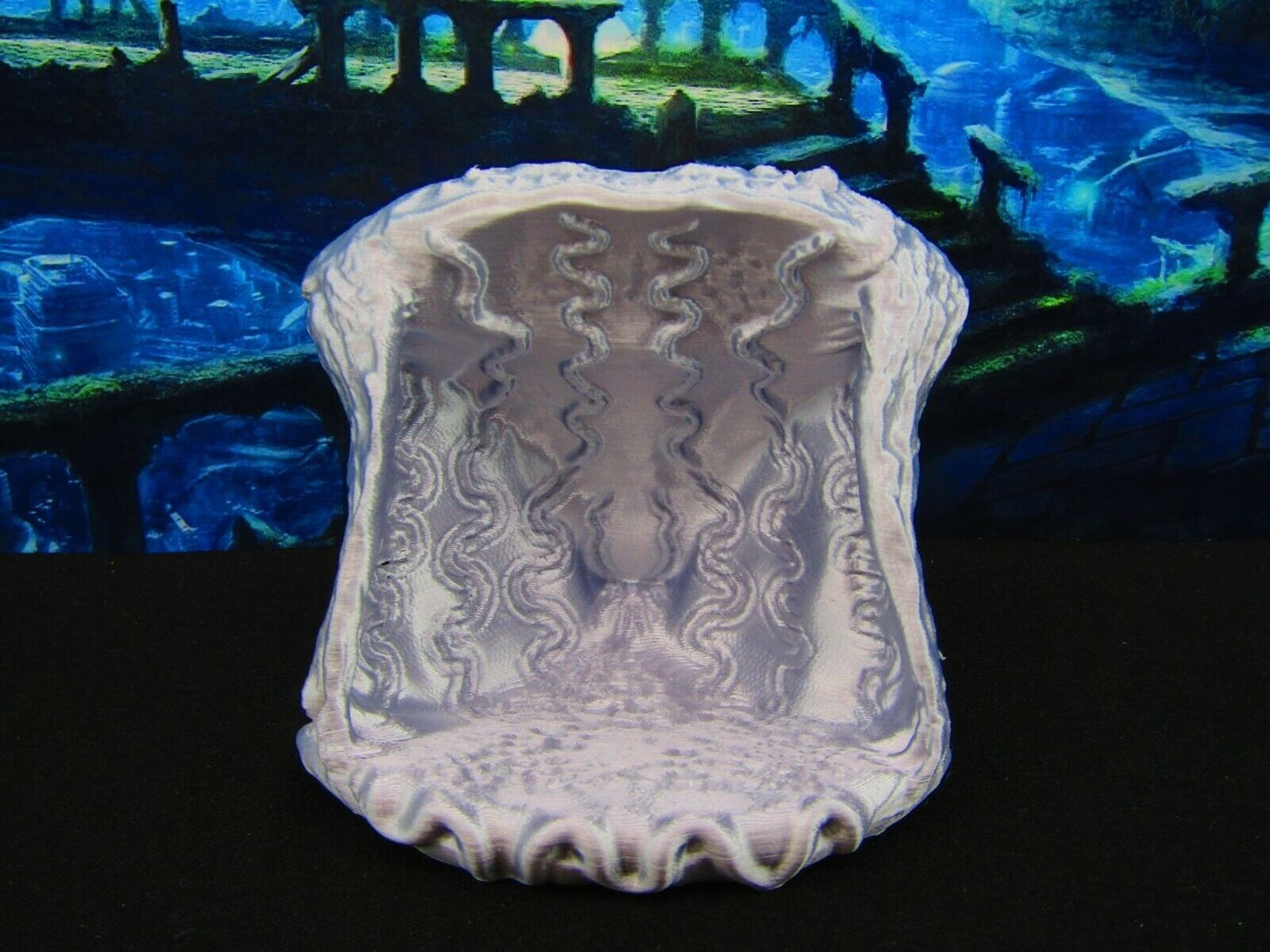 Mermaid Nest Clam Shell Scatter Terrain Scenery 3D Printed Mini Miniature Model