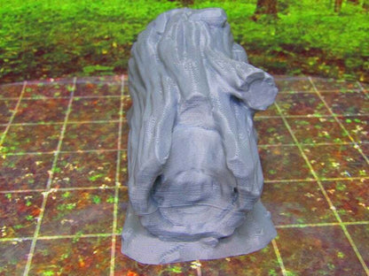 Hollowed Log Tree House Hut Scatter Terrain Scenery 3D Printed Figure Model