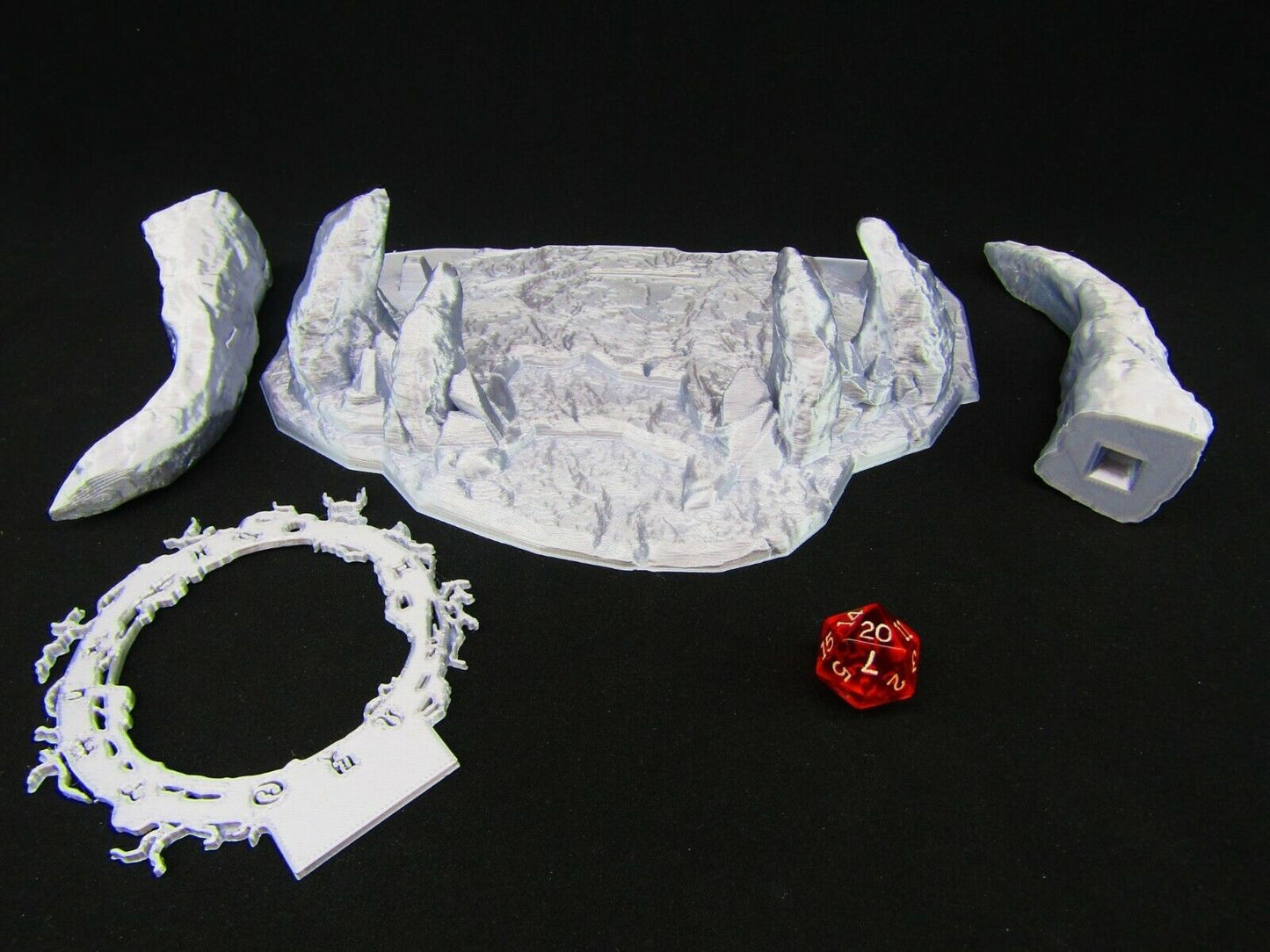 Dimensional Magic Portal Scatter Terrain Scenery 3D Printed Mini Miniature Model