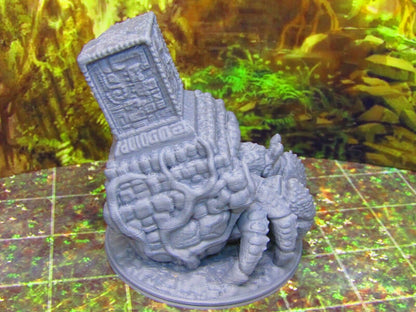 Giant Hermit Crab Ruin Crawler Monster Mini Miniature Figure D Printed Model