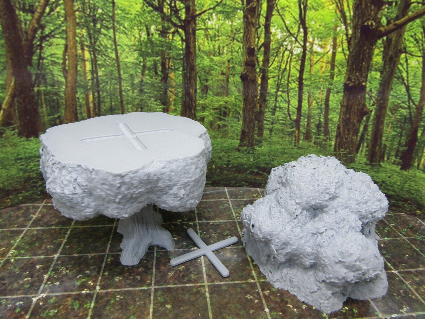 Large Oak Tree Forest Miniature Mini Scenery Terrain 3D Printed Model 28/32mm