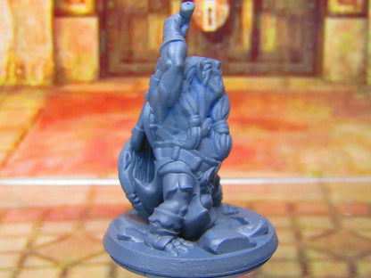 Goblin Fighter Warrior Soldier w/ Sword Mini Miniature Figure 3D Printed Model