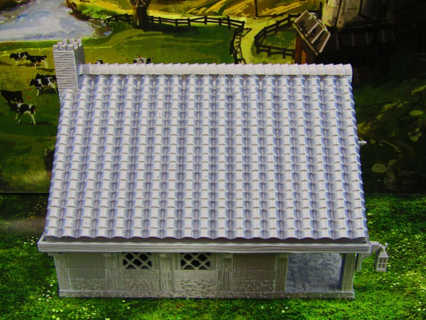 Bar Tavern Pub Shop Inn Building Scatter Terrain Scenery 3D Printed Model