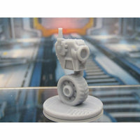 
              Wheeled Recon Bot Camera Droid Mini Miniature 3D Printed Figure Model
            