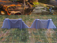 
              2pc Building Rubble Straight Brick Wall A Scatter Terrain Scenery Wasteland
            