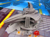 
              Space Ship Landing Pad w/ Starship Scenery Scatter Terrain 3D Printed Model
            