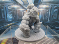 
              Alien Mutant Abomination Experiment Beast Mini Miniature Figure 3D Printed Model
            