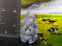 
              Clod King on Throne Earth Elemental Dirt Folk Mini Miniature Model Character
            