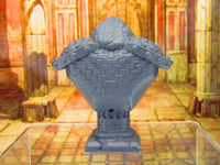 
              Dwarven Bounty Hunter's Bust Statue Resin 3D Printed Model RPG Fantasy Games
            