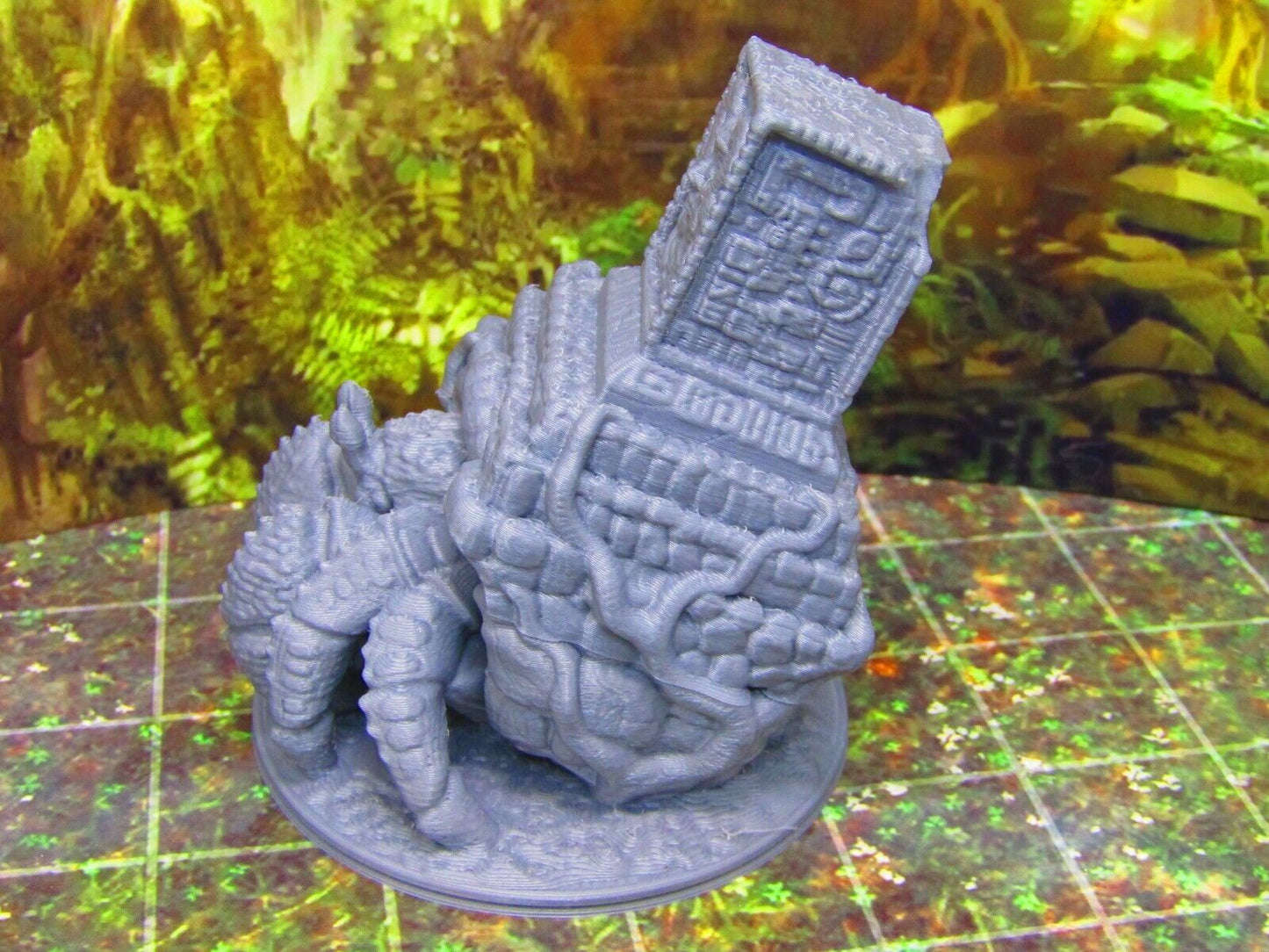 Giant Hermit Crab Ruin Crawler Monster Mini Miniature Figure D Printed Model