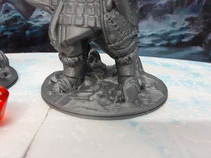 Frost Giant Pair Miniature Mini Figure Fantasy Tabletop Game Dungeons & Dragons