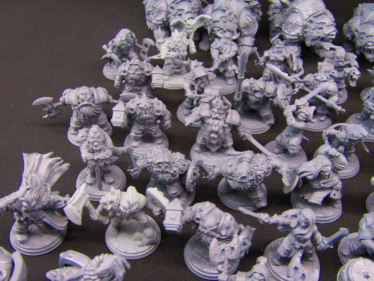 61pc Hold my Dwarf Set Mini Miniatures 3D Printed Player Characters NPC 28/32mm