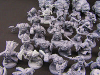 
              61pc Hold my Dwarf Set Mini Miniatures 3D Printed Player Characters NPC 28/32mm
            