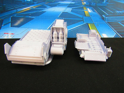 Hover Mover & Crusher Mining Construction Equipment Scenery Scatter Terrain 3D