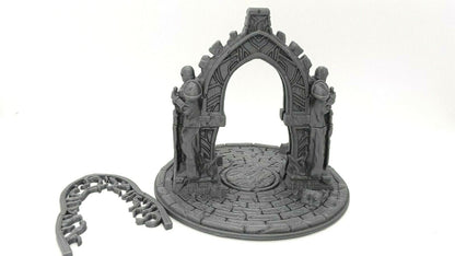 3 Piece Ancient Magical Portal Scatter Terrain Scenery 28mm Dungeons & Dragons