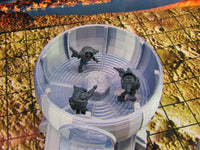 
              Alien Spaceship & Skeletal Zeta Alien Scatter Terrain Scenery Mini Miniature
            