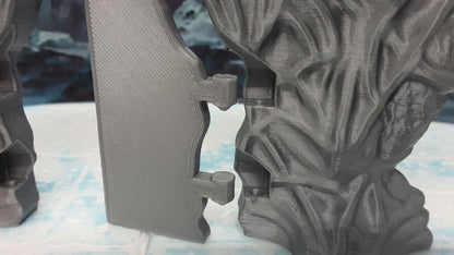 Ice Palace Castle Gates Scatter Terrain Set Scenery 28mm Dungeons & Dragons