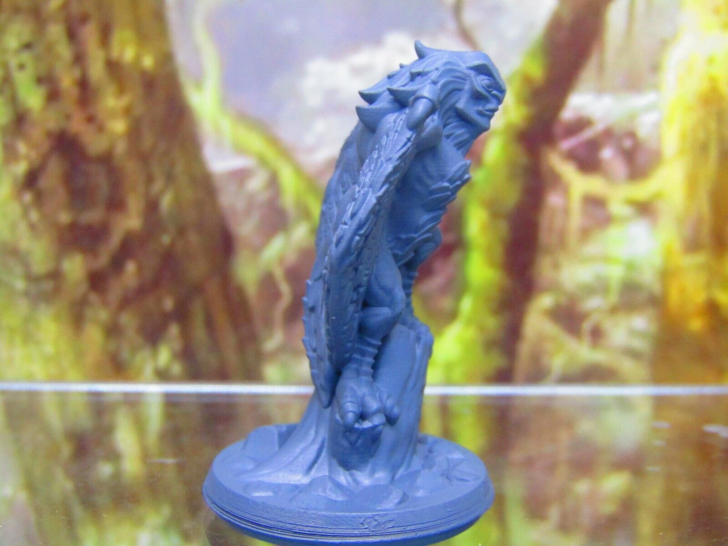 Bird Faced Harpy Perched Mini Miniature Figure 3D Printed Model 28/32mm Scale