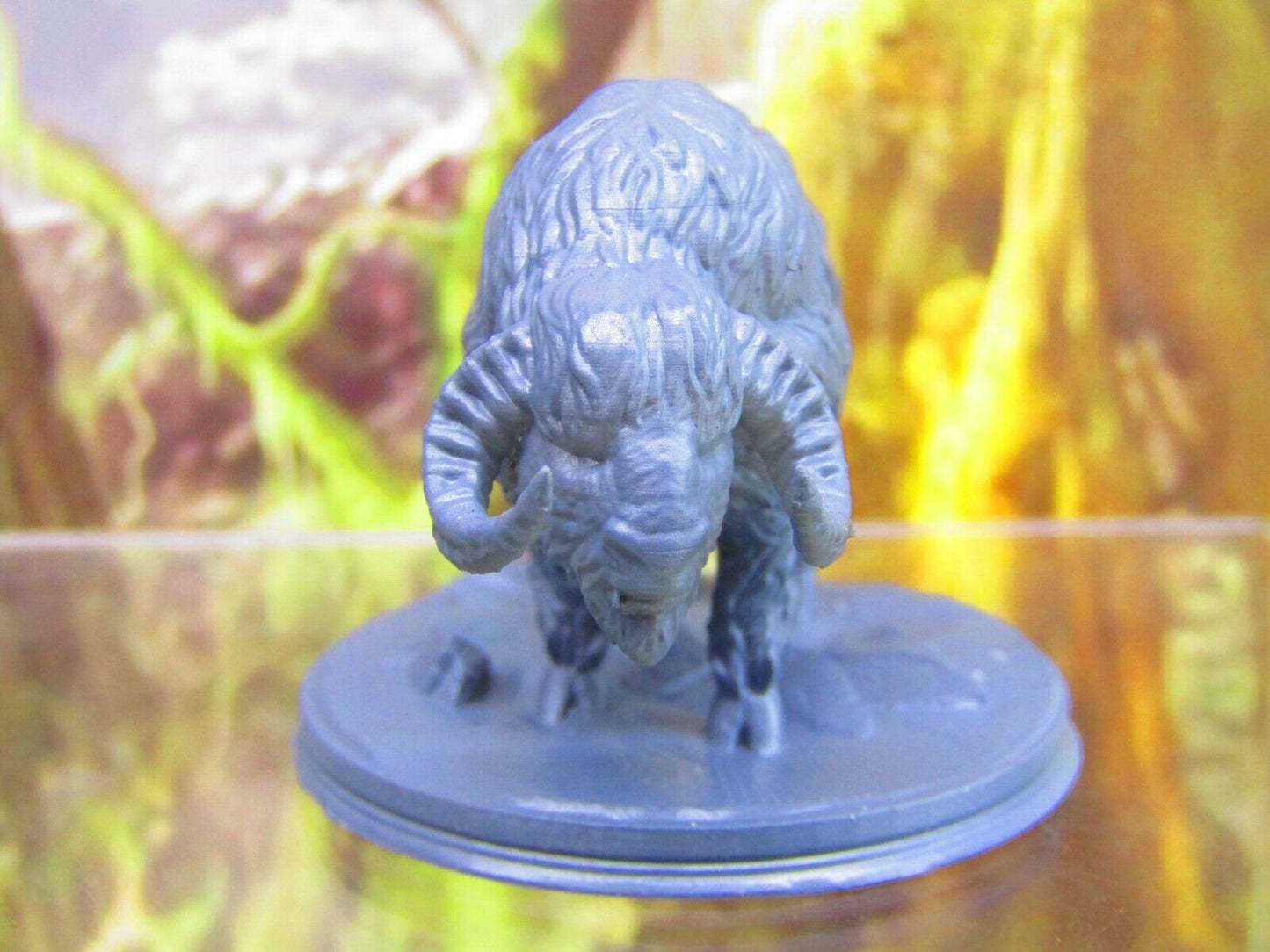Buffalo Bison Animal Mini Miniature Figure 3D Printed Model 28/32mm Scale RPG