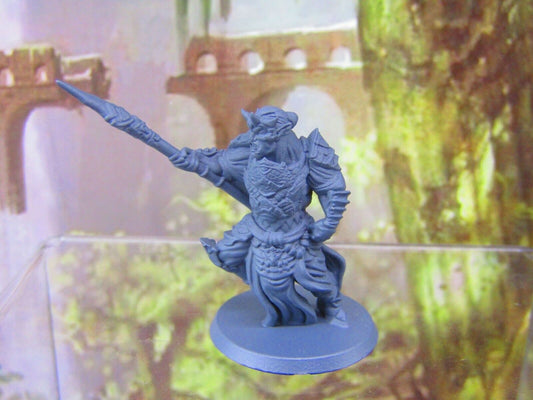 Hobgoblin Spearman Mini Miniatures 3D Printed Resin Model Figure 28/32mm Scale
