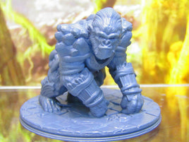 Gorilla Fighter Warrior Soldier Mini Miniature Figure 3D Printed Model 28/32mm