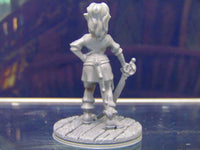 
              Demon Touched Female Pirate w/ Cutlass Mini Miniature Figure 3D Printed Model
            