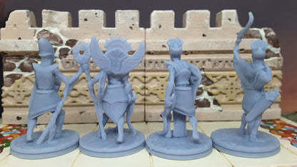 Egyptian Mummy Zombie Army Mini Miniature 28/32mm Figure D&D 3D Printed Resin