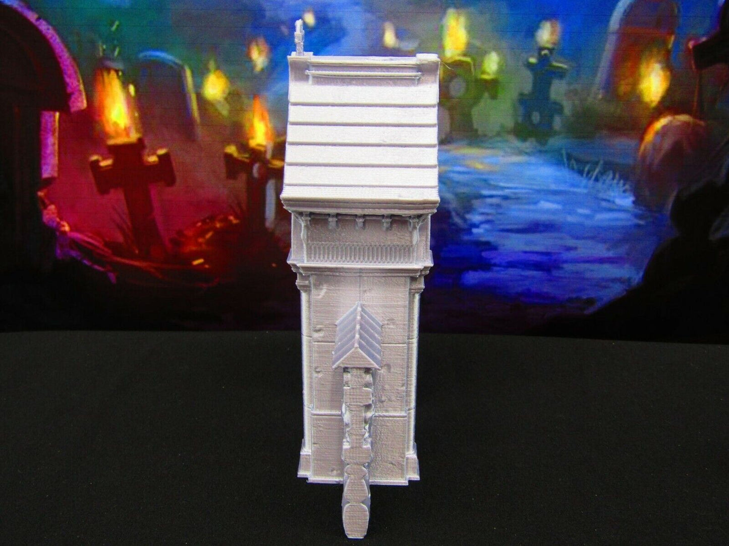 Cemetery Grand Entrance Entryway for Graveyard / Cemetery Scatter Terrain