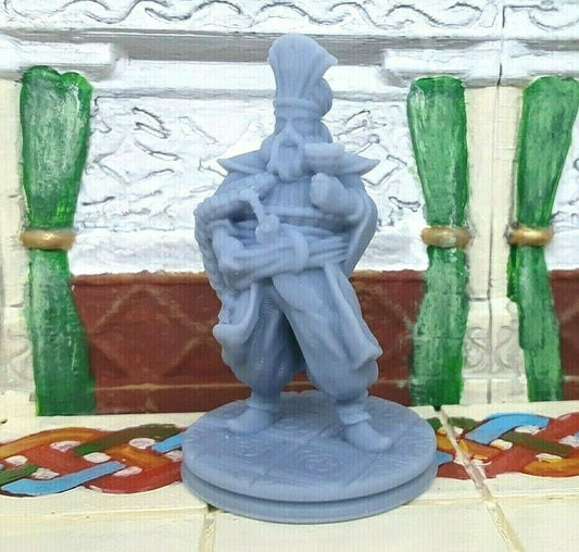 Human Sultan King Mini Miniature Figure 28-32MM D&D Gaming Resin 3D Printed D&D