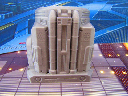 Containment Holding Chamber Cage Cell Scenery Terrain 3D Printed Model 28/32mm