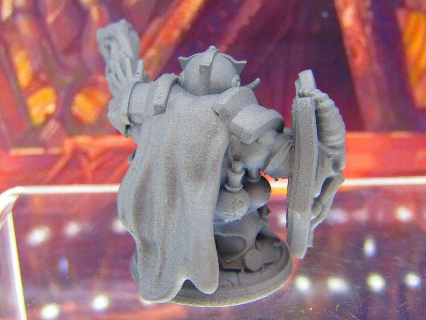 Nurin the Adverse Spellcasting Soldier Dwarf Mini Miniature 3D Printed Model DnD