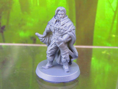 Male Vampire Royal Mini Miniatures 3D Printed Resin Model Figure 28/32mm Scale