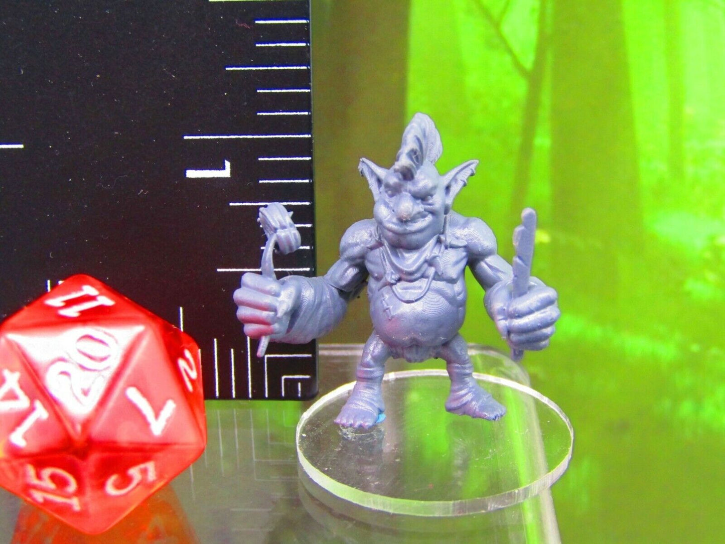 Goblin Cannibal Speed Eater Mini Miniature Figure 3D Printed Model 28/32mm Scale