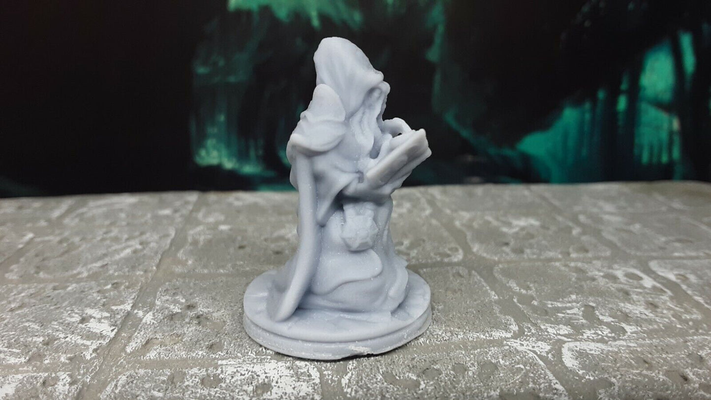 Mind Flayer Illithid Outcast Mini Miniature 28/32mm Figure D&D 3D Printed Resin