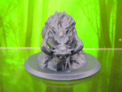 Dire Boar / Warthog Mini Miniatures 3D Printed Resin Model Figure 28/32mm Scale