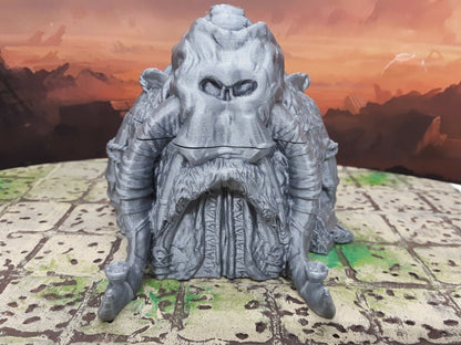 Hunter's Tribal Skull Hut Scenery Terrain Miniature Model Dungeons & Dragons D&D