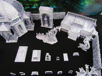 
              73pc Large Cemetery Graveyard Tomb Grave Set Scatter Terrain Scenery Tabletop
            
