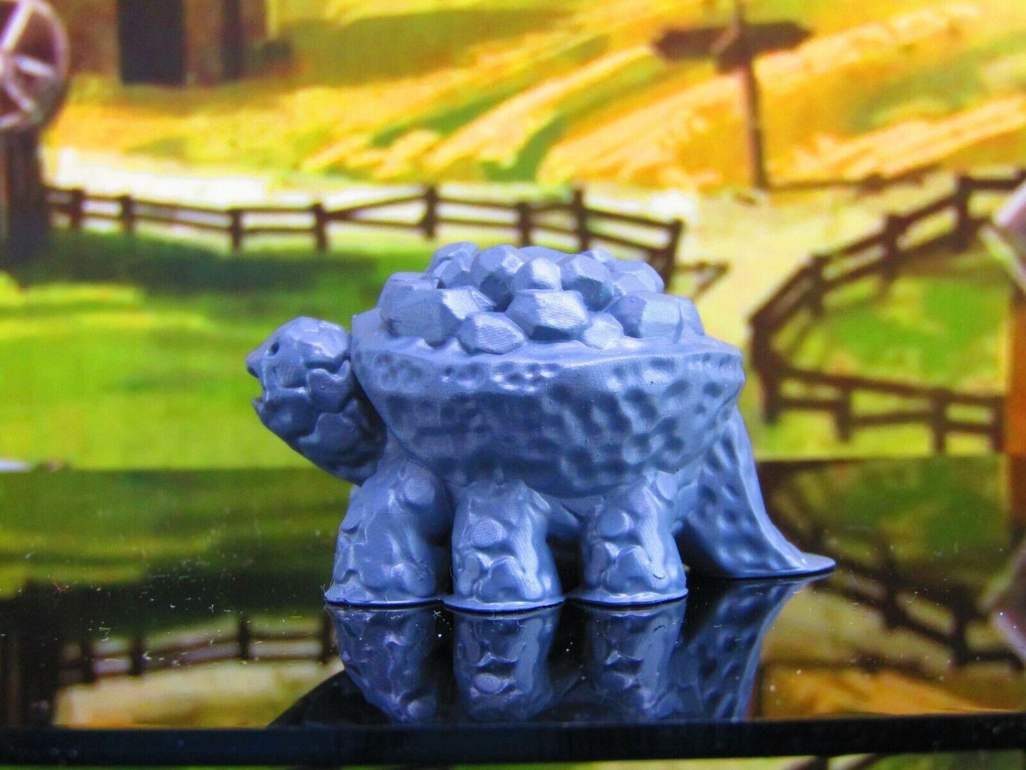 Clod Dirtle Earth Elemental Dirt Pack Turtle Mini Miniature Model Character