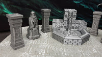 
              7 Piece Dwarven Halls Fountain Set Scatter Terrain Miniature Dungeons & Dragons
            