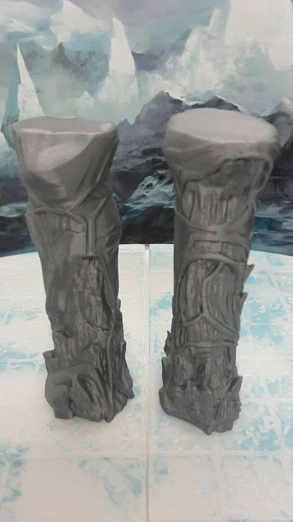 Ice Palace Castle Foyer Scatter Terrain Set Scenery 28mm Dungeons & Dragons