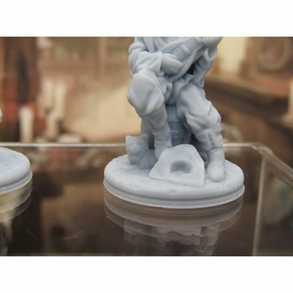 Dancer and Musician Bards Mini Miniature Scatter Terrain Scenery 3D Printed