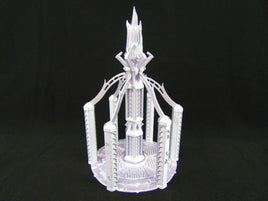 Summoning Circle Magic Tower w/ Flame Mini Miniature Figure 3D Printed Model