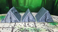 
              3 Piece Set Camping Tents Scatter Terrain Miniature Dungeons & Dragons 28mm
            