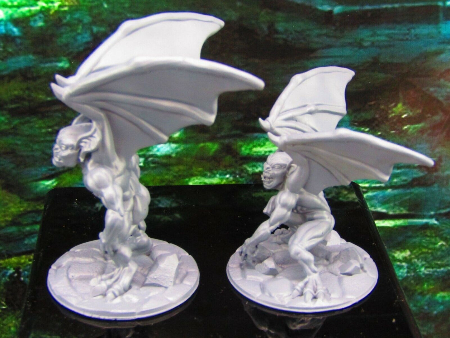 Homunculus Gargoyle Demon Flying Monster Pair Mini Miniature Model Character
