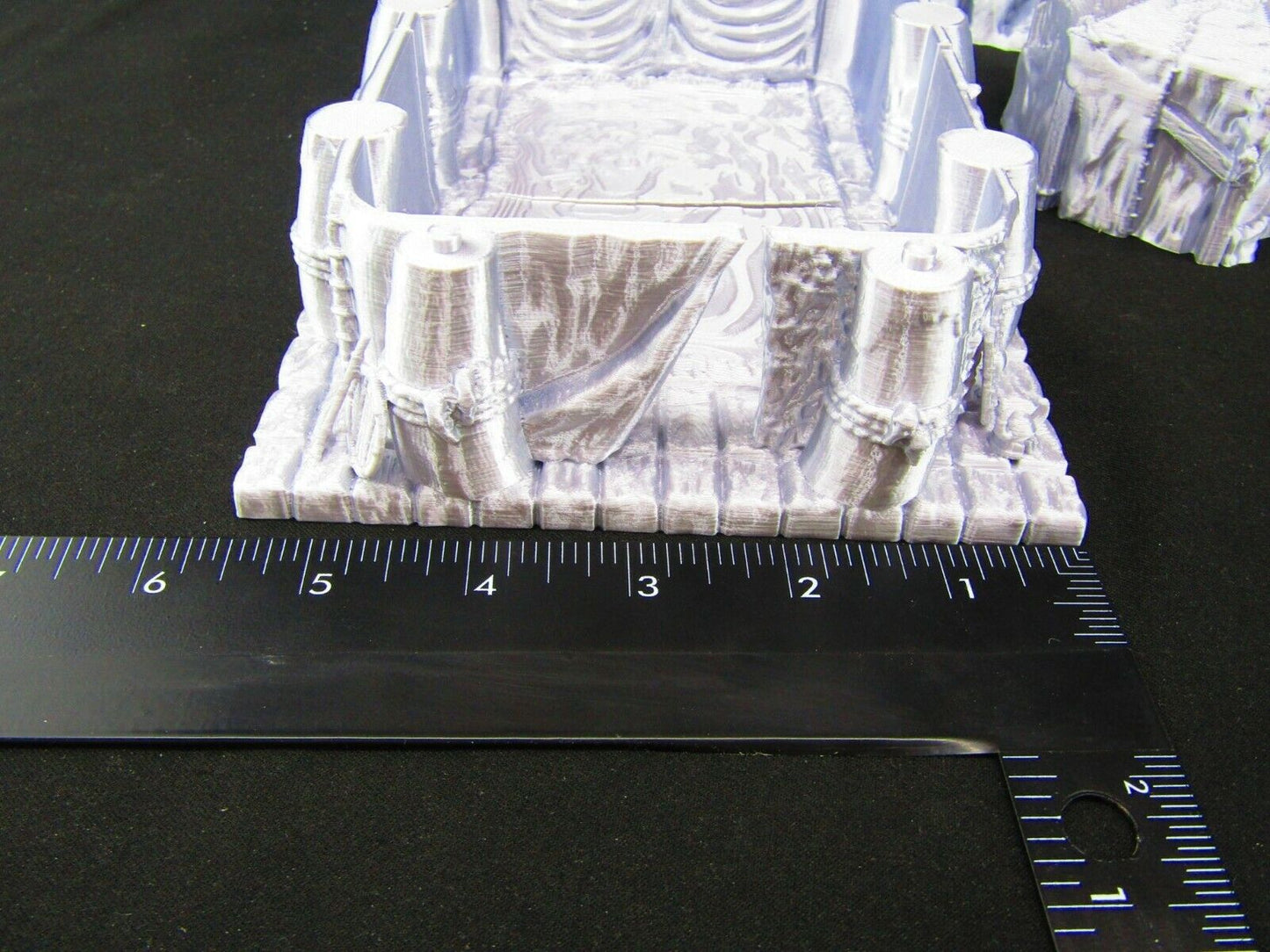 Barbarian Village Camp Set Scatter Terrain Scenery 3D Printed Mini Miniature